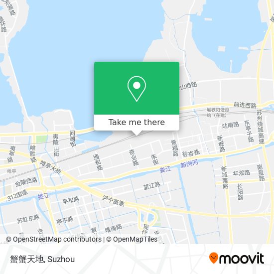 蟹蟹天地 map