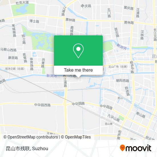 昆山市残联 map