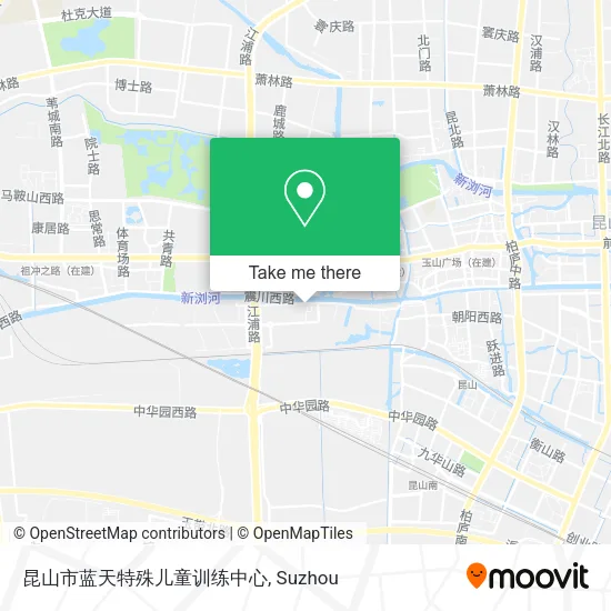 昆山市蓝天特殊儿童训练中心 map