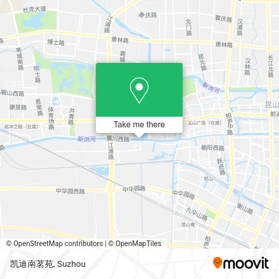 凯迪南茗苑 map
