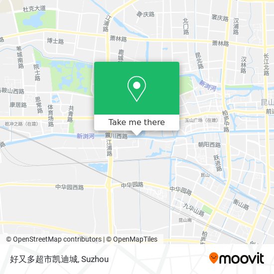 好又多超市凯迪城 map