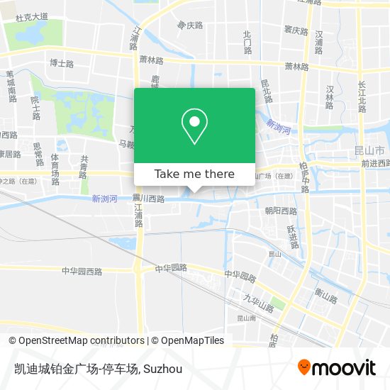 凯迪城铂金广场-停车场 map