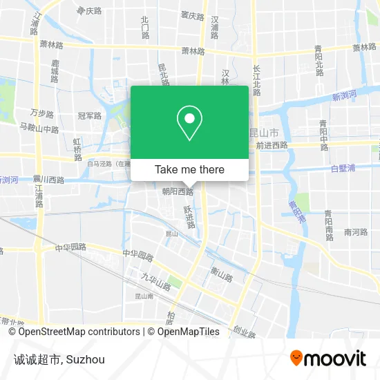 诚诚超市 map