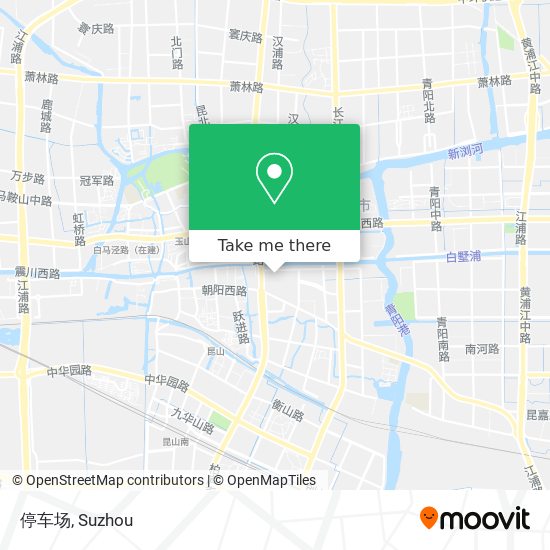 停车场 map