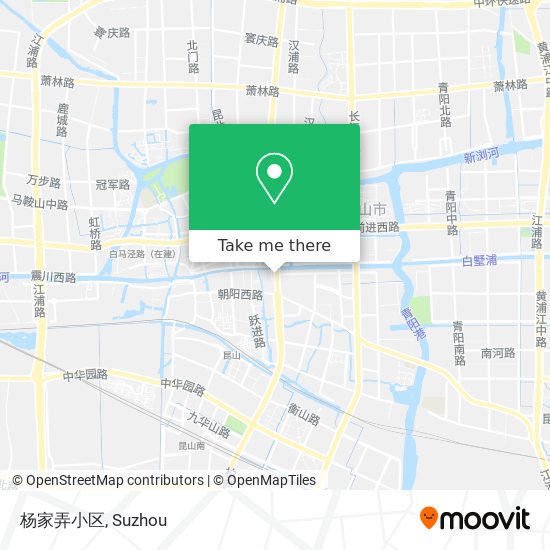 杨家弄小区 map