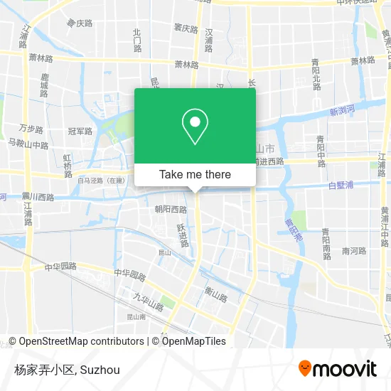 杨家弄小区 map