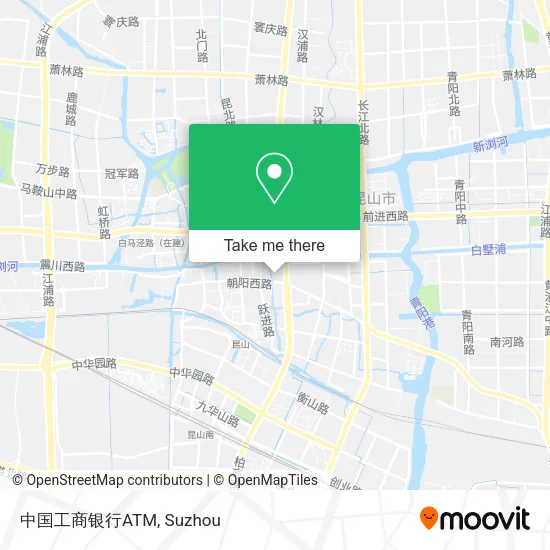 中国工商银行ATM map