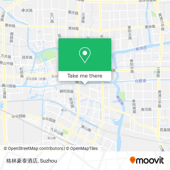 格林豪泰酒店 map