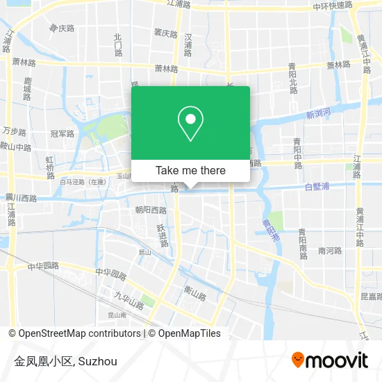 金凤凰小区 map