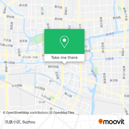 汛塘小区 map