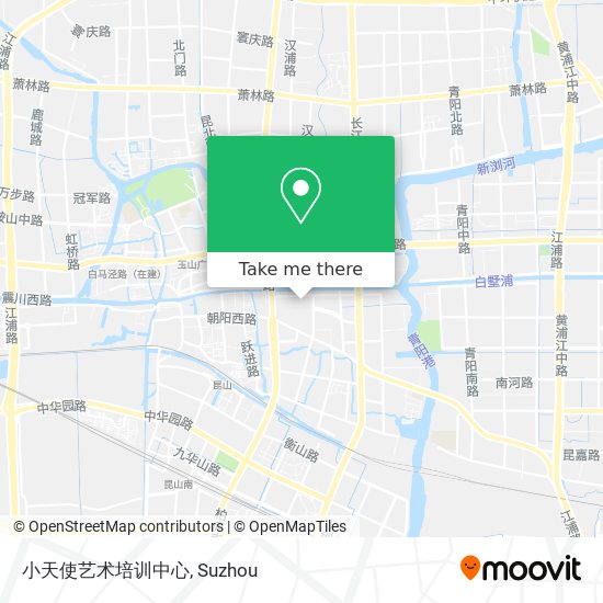 小天使艺术培训中心 map