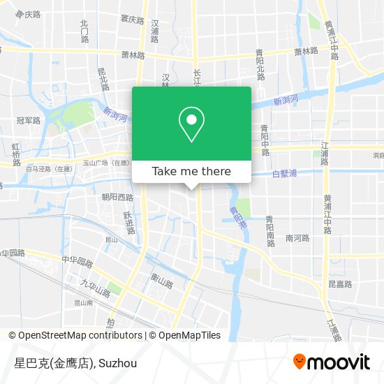 星巴克(金鹰店) map