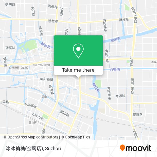冰冰糖糖(金鹰店) map