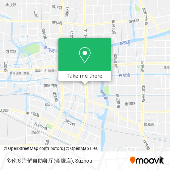 多伦多海鲜自助餐厅(金鹰店) map