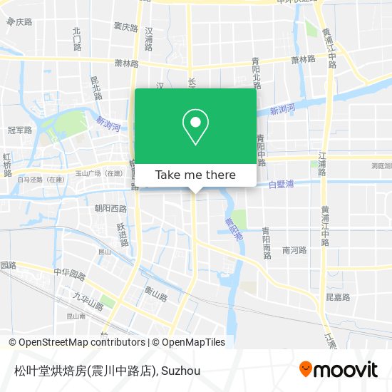 松叶堂烘焙房(震川中路店) map