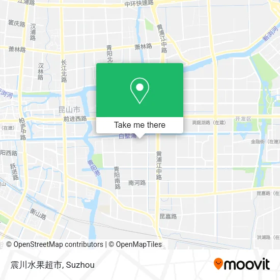 震川水果超市 map