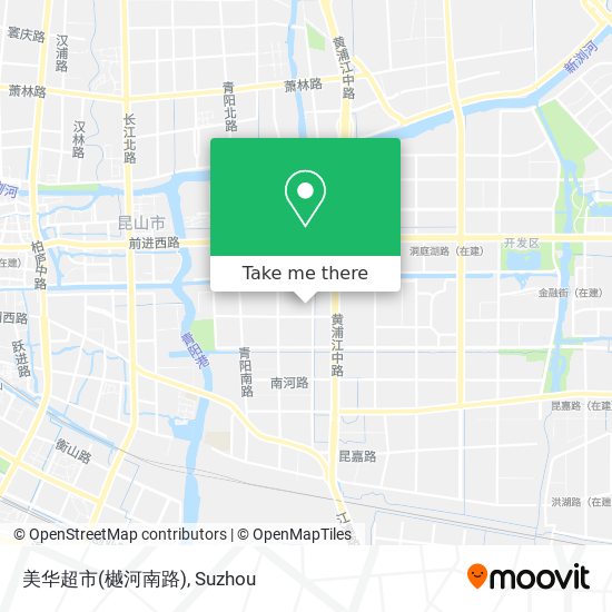 美华超市(樾河南路) map