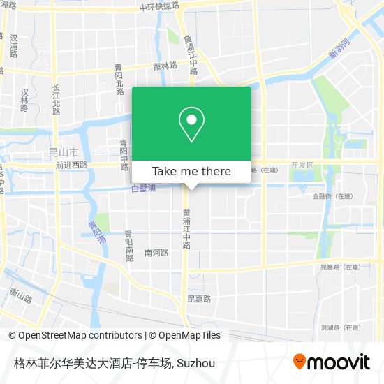 格林菲尔华美达大酒店-停车场 map