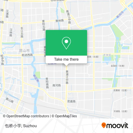包桥小学 map