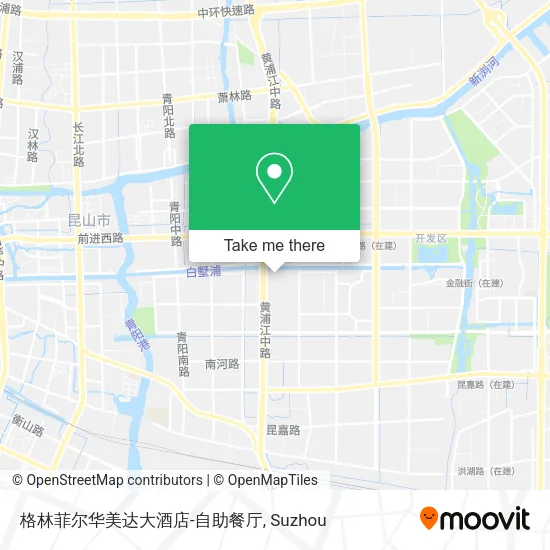 格林菲尔华美达大酒店-自助餐厅 map