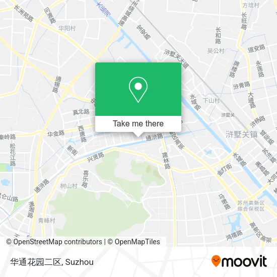 华通花园二区 map