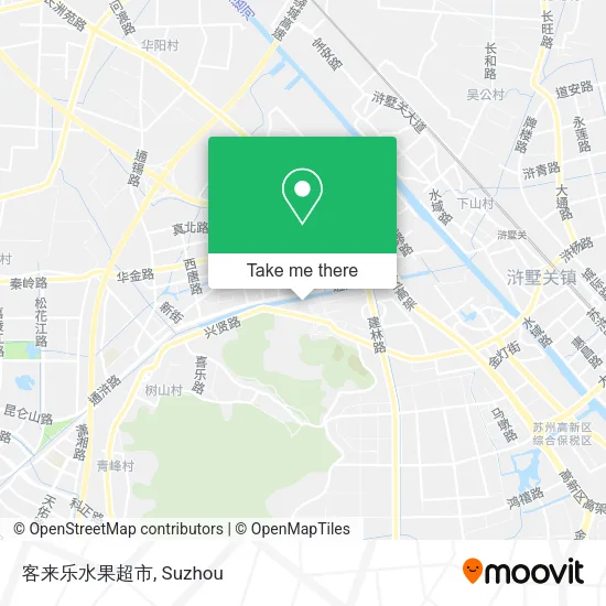客来乐水果超市 map