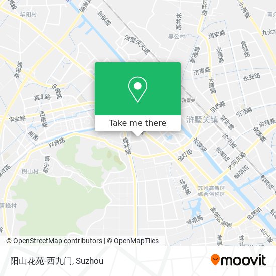 阳山花苑-西九门 map