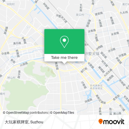 大玩家棋牌室 map