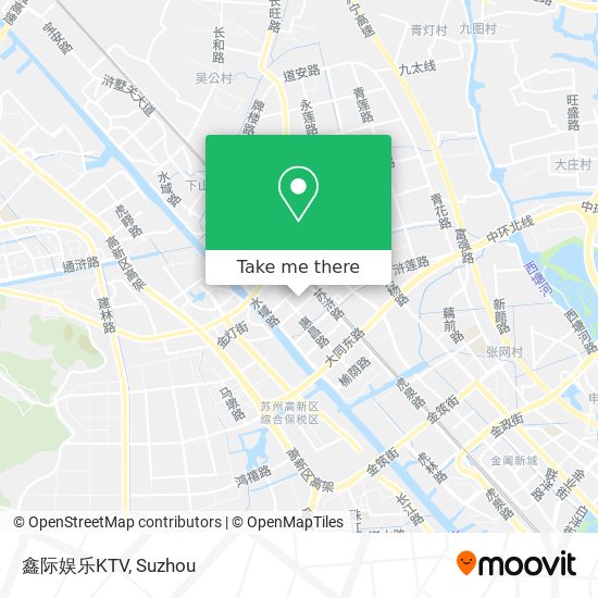 鑫际娱乐KTV map