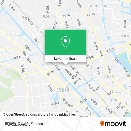 惠豪温泉会所 map