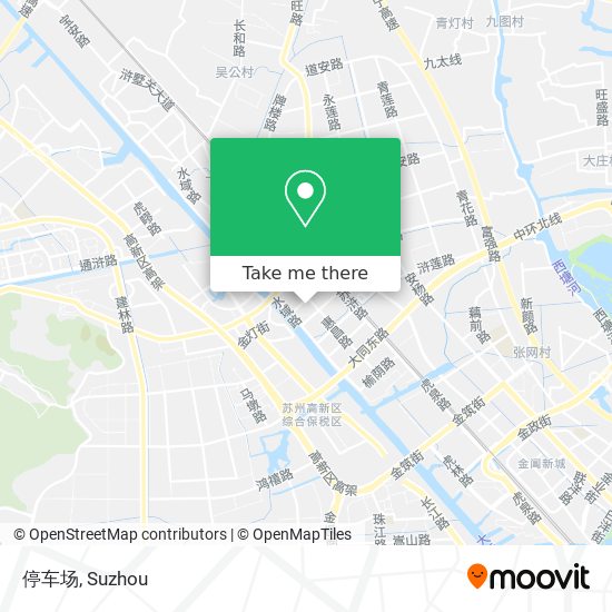 停车场 map