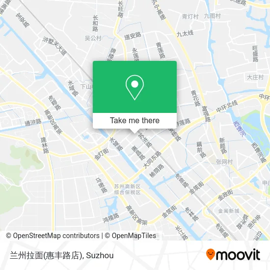 兰州拉面(惠丰路店) map