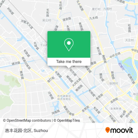 惠丰花园-北区 map