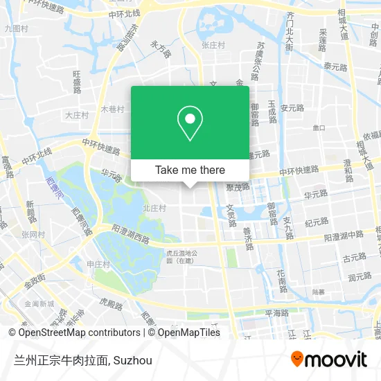 兰州正宗牛肉拉面 map
