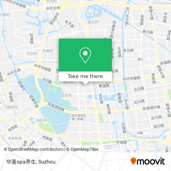 华蔓spa养生 map