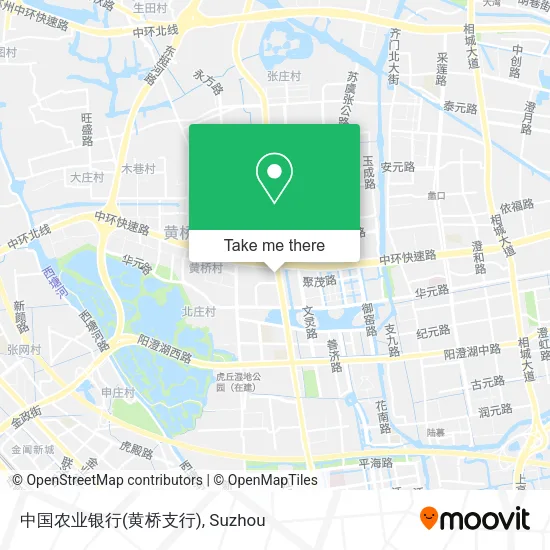 中国农业银行(黄桥支行) map