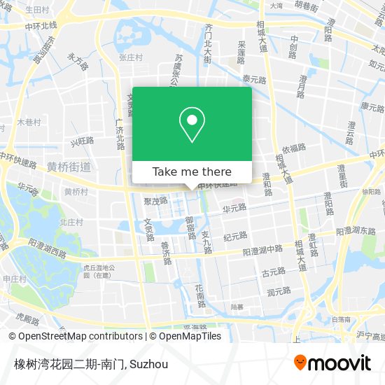 橡树湾花园二期-南门 map