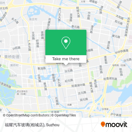 福耀汽车玻璃(相城店) map