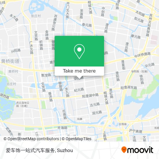 爱车饰一站式汽车服务 map