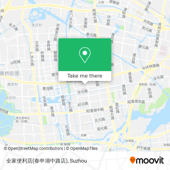 全家便利店(春申湖中路店) map