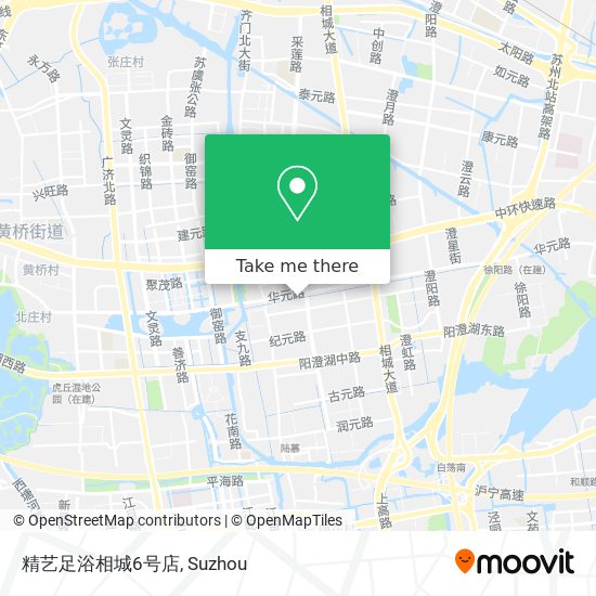 精艺足浴相城6号店 map