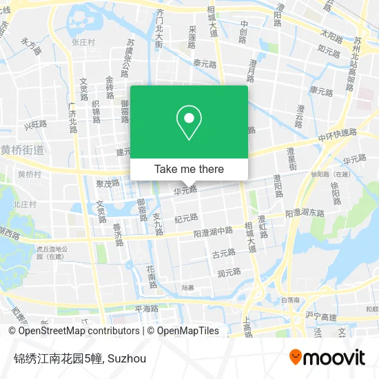 锦绣江南花园5幢 map