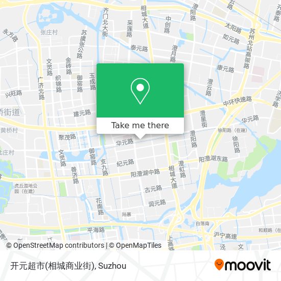 开元超市(相城商业街) map