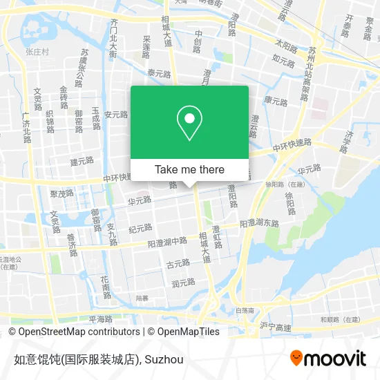 如意馄饨(国际服装城店) map