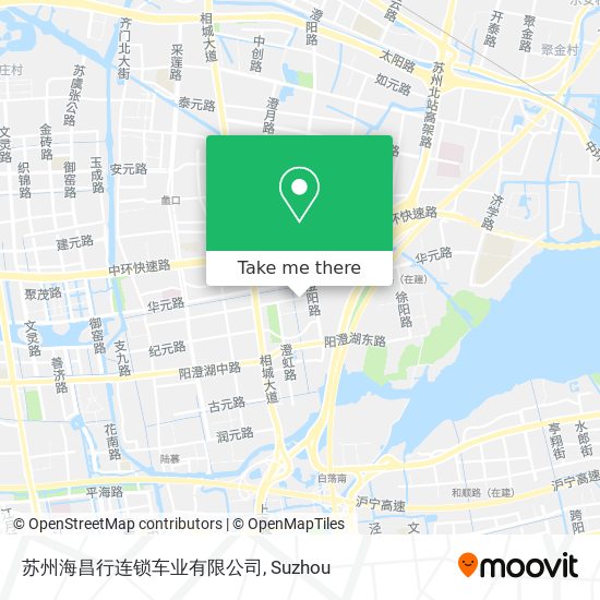 苏州海昌行连锁车业有限公司 map