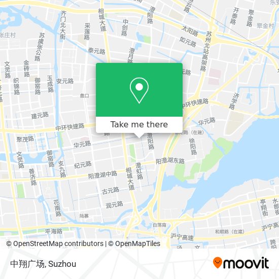 中翔广场 map