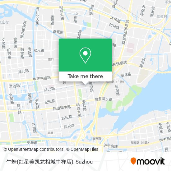牛蛙(红星美凯龙相城中祥店) map