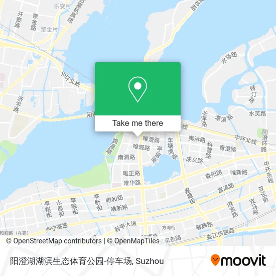 阳澄湖湖滨生态体育公园-停车场 map