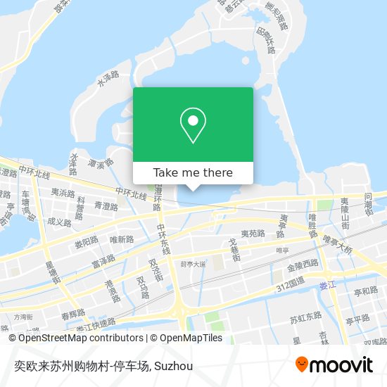 奕欧来苏州购物村-停车场 map