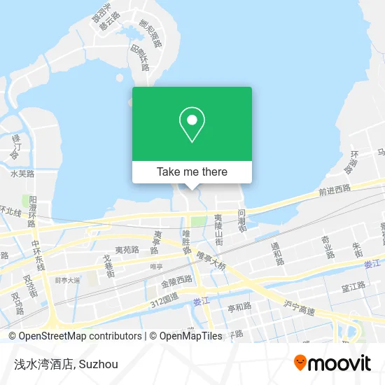 浅水湾酒店 map